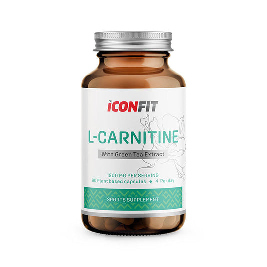 ICONFIT L-Carnitine With CLA & Green Tea (90 Capsules) - BALT
